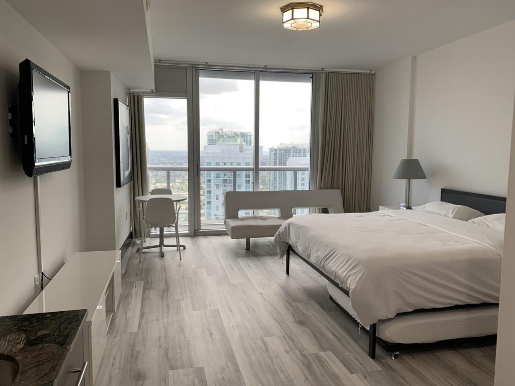 44 Floor views @ THE W - Miami Brickell +GYM+SPA
