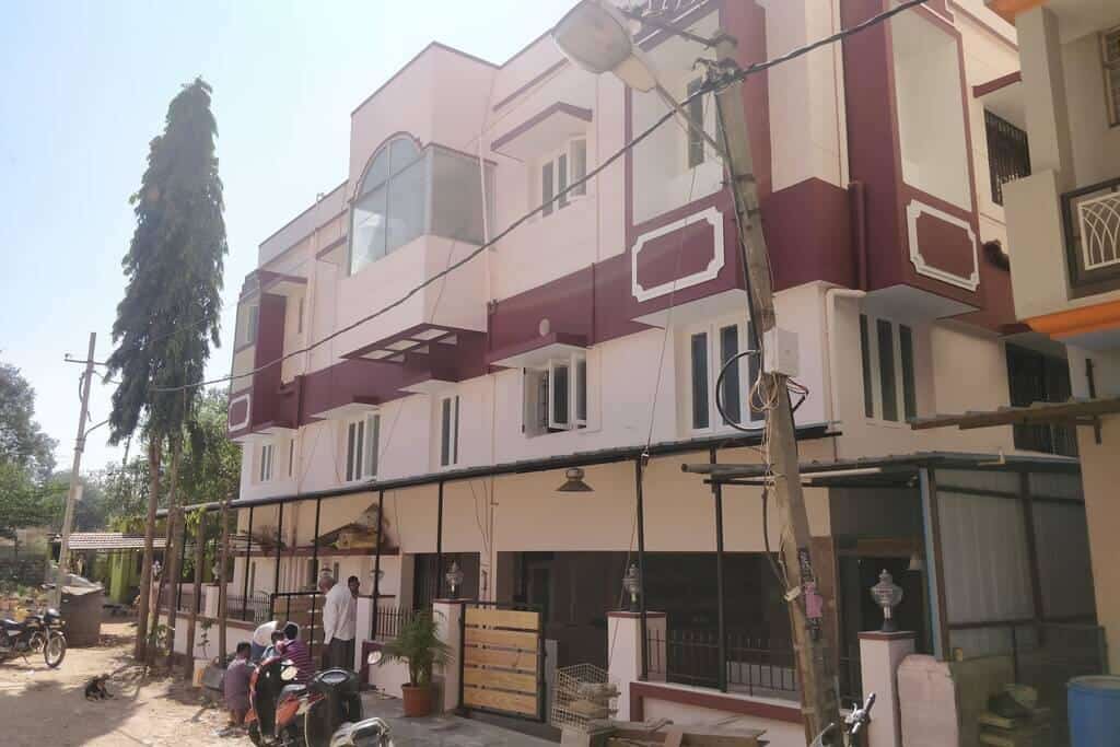 Exterior view of a 2BHK Heritage Service Apartment in Bangalore