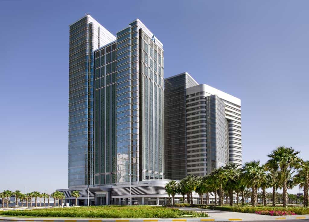 Exterior view of Capital Centre Arjaan by Rotana in Abu Dhabi