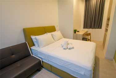 Bedroom at Cantonment Serviced Apartment, Chinatown, Singapore
