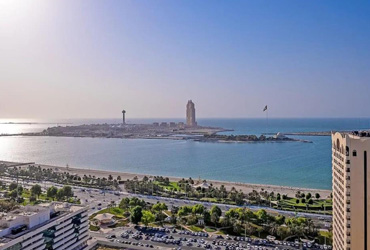 Beachfront at Huge 3 Bedroom Hotel Apartment in Abu Dhabi