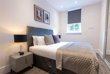 Spacious Bedroom at Premier Serviced Apartments in London