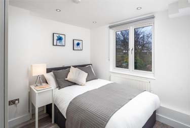 Bedroom at Skyline Serviced Apartments in London