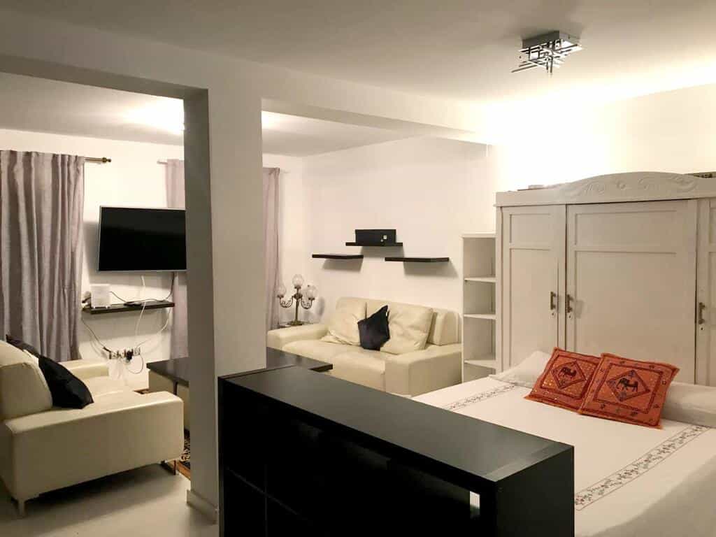 Studio in Santander with balcony and WiFi 500 m from the beach